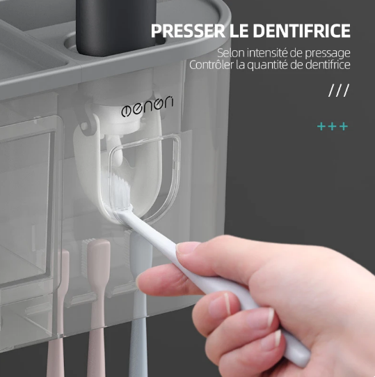 Double distributeur de dentifrice automatique Envy